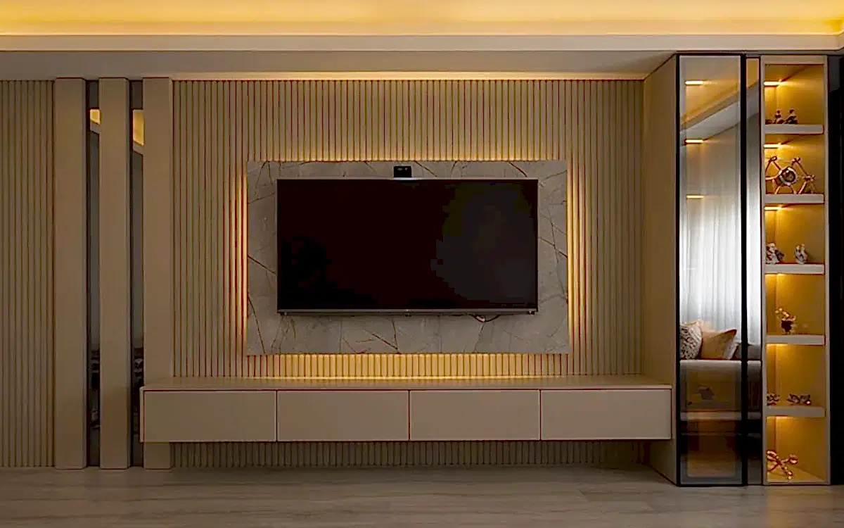 TV Ünitesi Arkası Tasarım Fikirleri 